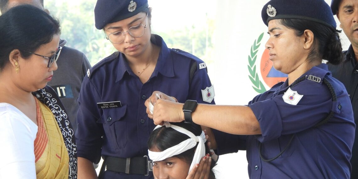 100 women from human-elephant conflict-hit areas in Eastern Assam undergo first aid training
