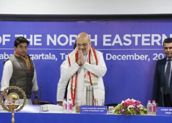 Union Home Minister Amit Shah (DrManikSaha2/X)