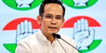 A file photo of MP Gaurav Gogoi (northeastnews)