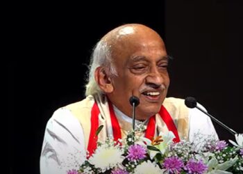 Former Chairman of ISRO speaks at the 11th Convocation of NIT Arunachal Pradesh (screengrab from the official NIT site)