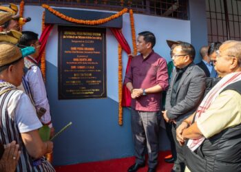 Arunachal Pradesh: CM Pema Khandu inaugurates Arunachal Vikash Parishad Bhawan in Itanagar