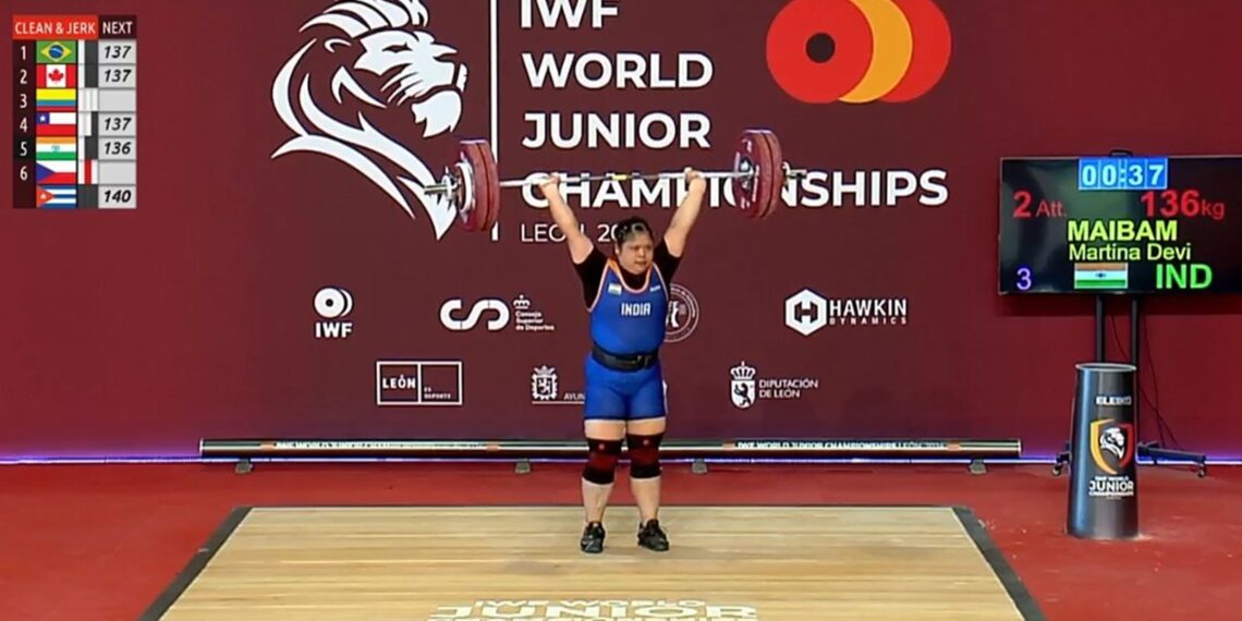 Weightlifter Martina Devi