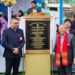 Meghalaya Deputy CM Prestone Tynsong with Nongpoh MLA Mayral Born Syiem and other officials during the foundation laying ceremony