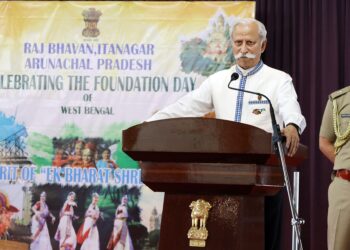 Arunachal Pradesh Governor K T Parnaik (GovParnaik/X)