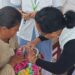 A still from the Polio vaccination drive in Kokrajhar, Assam on Sunday