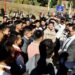 Union Minister Kiren Rijiju meets the youth attending Rozgar Mela at Naharlagun (KirenRijiju/X)
