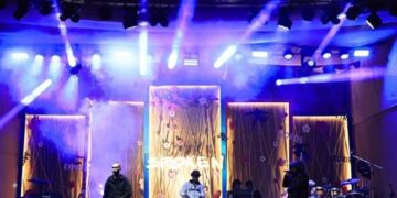 Artists perform at the Spoken festival in Shillong (mymeg_meghalaya/Instagram)