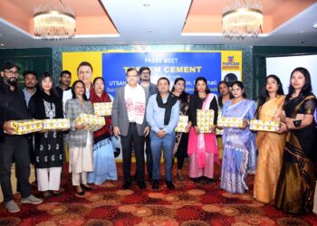 Topcem Cement distributes school supplies to underprivileged students in Assam’s Kamrup