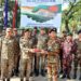 Vijay Diwas 2024: India, Bangladesh army officials exchange sweets at Akhaura border in Tripura