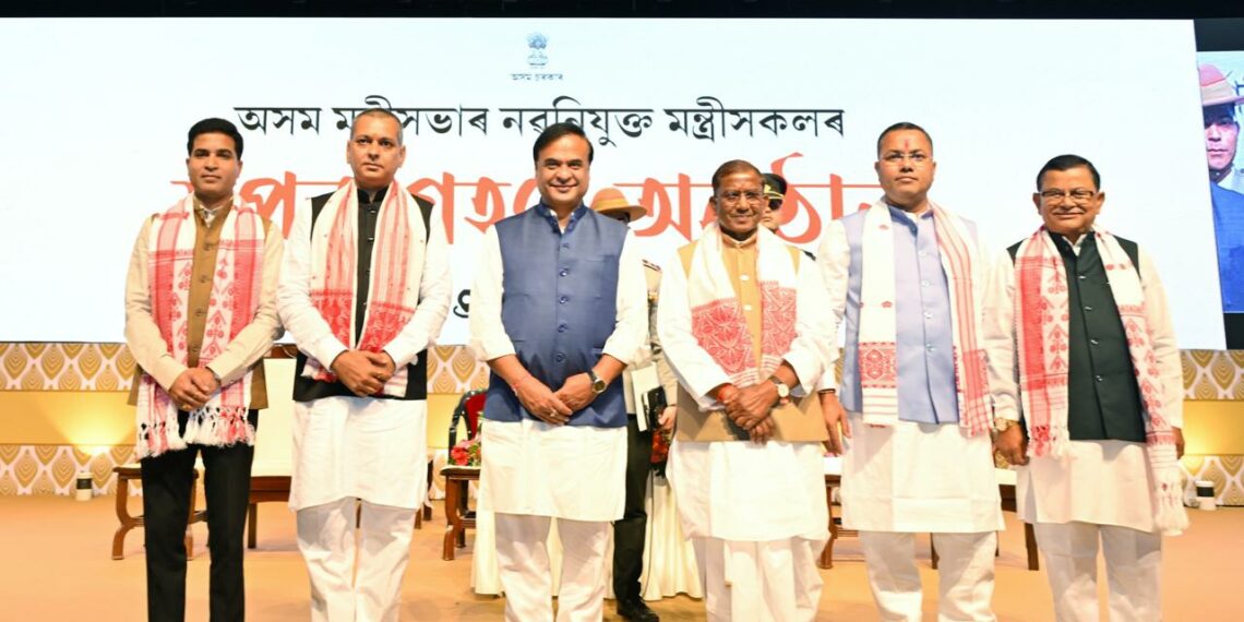 Assam CM Himanta Biswa Sarma expands Cabinet, 4 new members take oath