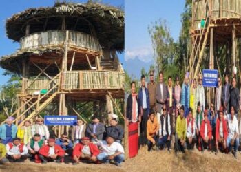 Arunachal Pradesh: Bird watching tower inaugurated at Borguli village to boost wildlife tourism