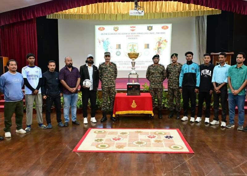 Captain Jintu Gogoi, Vir Chakra Football Tournament kicks off in Assam’s Tinsukia