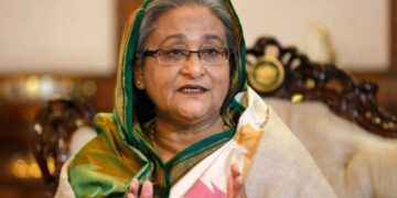 Ex-Bangladesh Prime Minister Sheikh Hasina