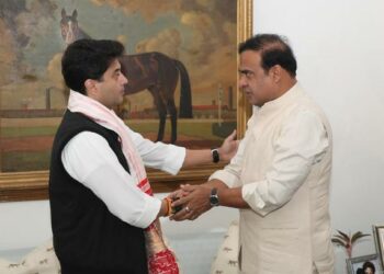 Assam CM invites DoNER Minister Jyotiraditya Scindia to attend Advantage Assam Summit