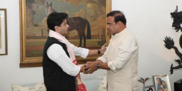 Assam CM invites DoNER Minister Jyotiraditya Scindia to attend Advantage Assam Summit