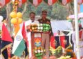 Tripura celebrated the 76th Republic Day at Assam Rifles Ground, Agartala (TripuraGovernor/X)