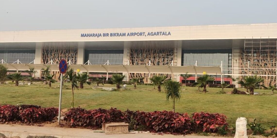 The MBB Airport in Agartala (aaiagtairport/X)