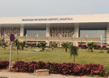 The MBB Airport in Agartala (aaiagtairport/X)