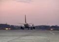 A file photo of an aircraft landing in Guwahati Airport (GuwahatiAirport/X)