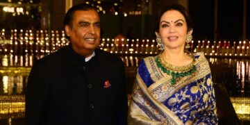 Billionaires Mukesh and Nita Ambani (mid_day/X)