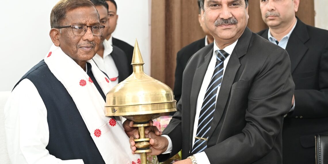 Assam Governor reviews progress of Sri Sri Aniruddhadeva Sports University at Chabua