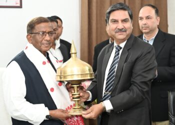 Assam Governor reviews progress of Sri Sri Aniruddhadeva Sports University at Chabua