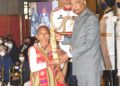 Birubala Rabha with former President of India Ramnath Kovind (rashtrapatibhvn/X)