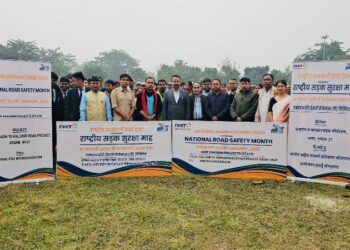 Assam: Road Safety skit performed at Chirang Parade Ground