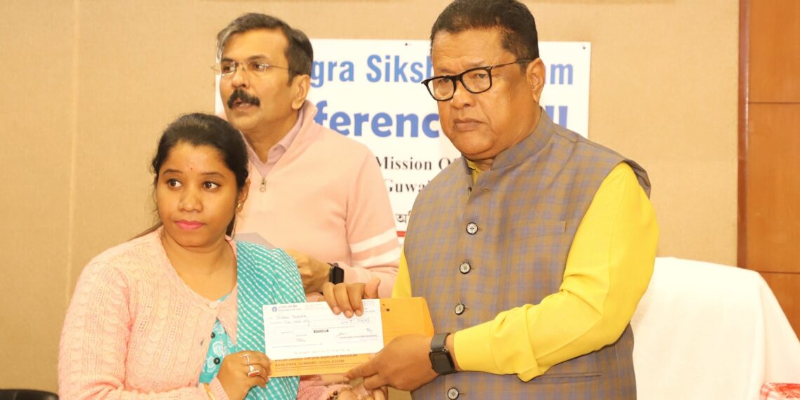 Assam government distributes Rs. 5 lakh financial aid to families of deceased contractual teachers