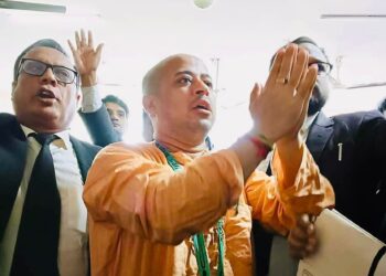 Chinmoy Krishna Das (Chinmoykrishnad/X)