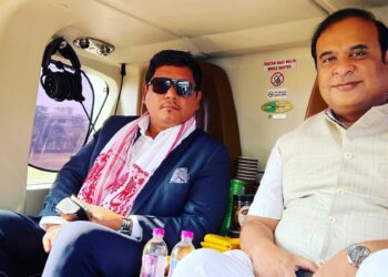 Meghalaya CM Conrad K Sangma and Assam CM Himanta Biswa Sarma (SangmaConrad/X)