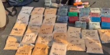 A file photo of seized drugs in Ri Bhoi, Meghalaya
