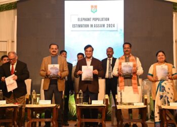 Assam CM Himanta Biswa Sarma releases the Elephant Population Estimation report