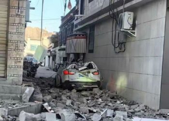 6.8 magnitude earthquake hit Tibet (nexta_tv/X)