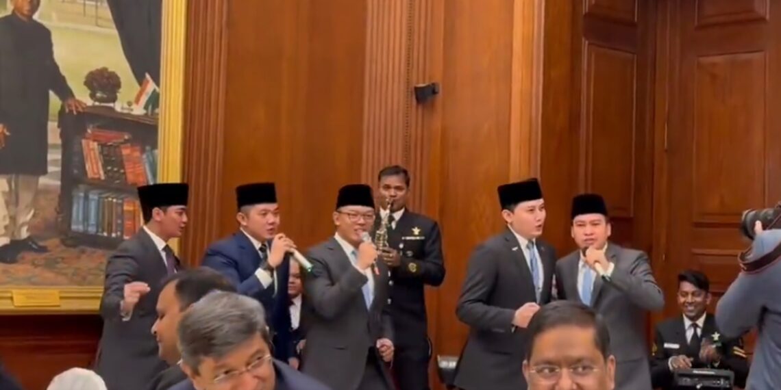 The Indonesian delegation