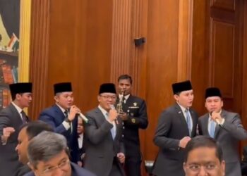 The Indonesian delegation