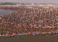 The Maha Kumbh Mela (MahaKumbh_2025/X)