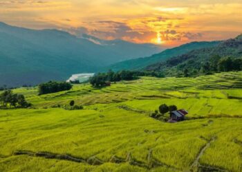 A view of Mariyang in Upper Siang, Arunachal Pradesh (ArunachalTsm/X)