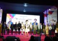 Meghalaya Sports Minister Shakliar Warjri along with other officials unveiled the official mascot and the theme song for the 6th Meghalaya Games
