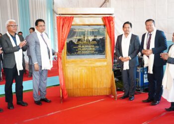 Meghalaya CM Conrad K Sangma inaugurated the Mawhati C&RD Block on Saturday