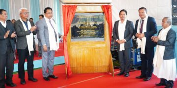 Meghalaya CM Conrad K Sangma inaugurated the Mawhati C&RD Block on Saturday