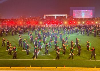 The inaugural ceremony of the 6th Meghalaya Games in Jowai