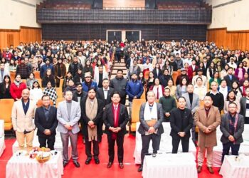 CM Conrad K Sangma presents the Meghalaya IT Award to students (CMO_Meghalaya/X)