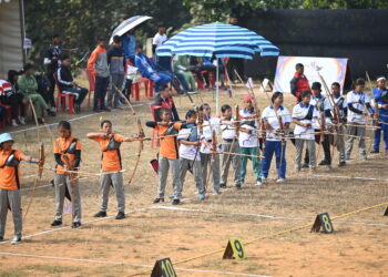 A file photo of the 5th Meghalaya Games (DiprMeghalaya/X)