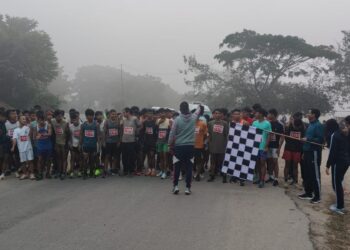Meghalaya Day Run was organised during the Statehood Day celebration in South West Garo Hills district