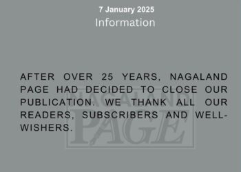 A post on X by the Nagaland Page (NagalandPage/X)