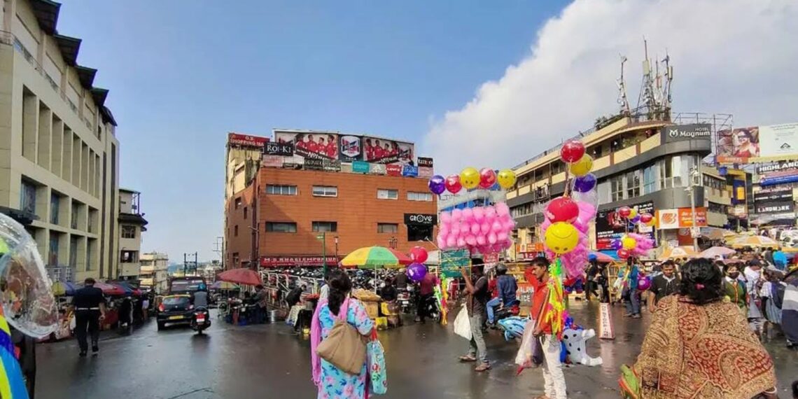The bustling Police Bazar (i_am.shillong/Instagram)