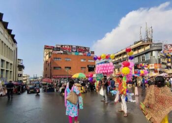 The bustling Police Bazar (i_am.shillong/Instagram)