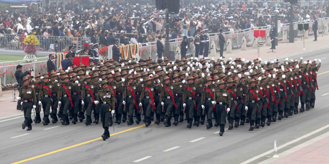 A file photo of Republic Day celebrations in New Delhi (republicday2024/X)