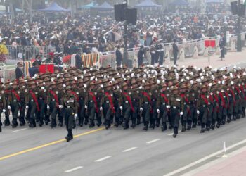 A file photo of Republic Day celebrations in New Delhi (republicday2024/X)